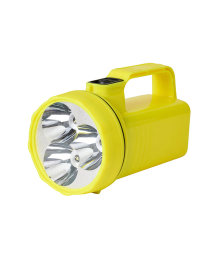 6V LED håndlygte incl. batteri 6v m. fjeder
